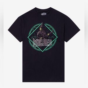 Wicked Elphaba Black Graphic Tee- Size Medium New